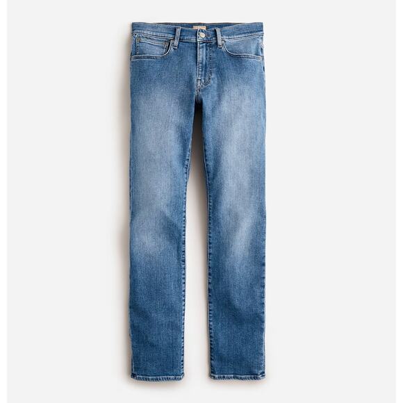 J.Crew 484 Slim Fit Stretch Jean Medium Wash Blue Mid Rise Mens W30 L30 NWT - Picture 4 of 15